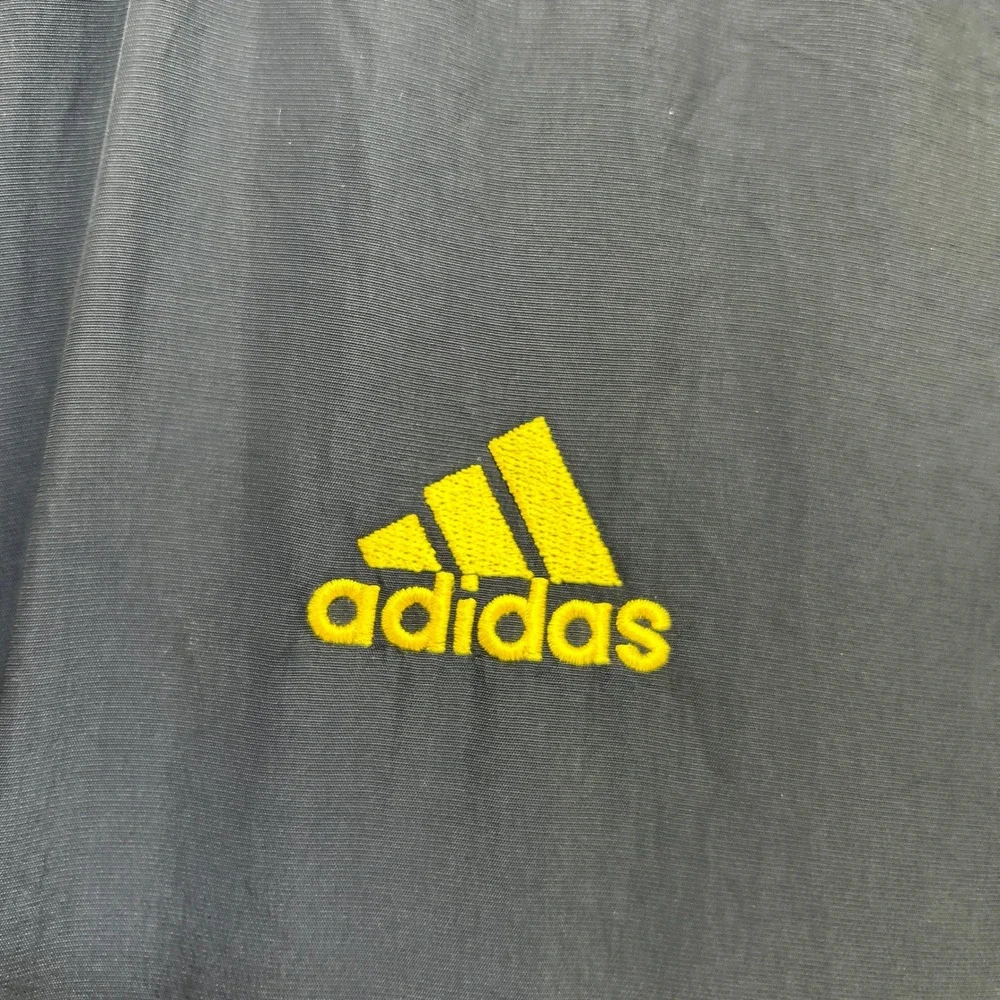 Adidas Michigan Wolverines Scorch ClimaProof Windbreaker Jacket Mens XL Navy